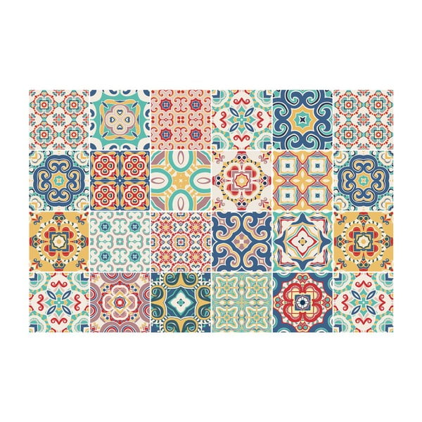 Komplet 24 naklejek na meble Ambiance Georgina, 10x10 cm-image-2