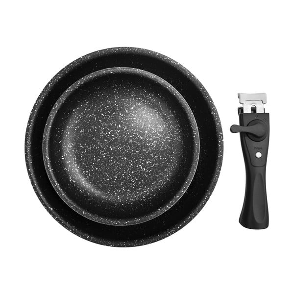 Patelnie aluminiowe 2 szt. Grande Combi – Orion