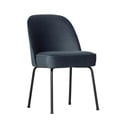 Niebieskie aksamitne krzesła zestaw 2 szt. Vogue – WOOOD