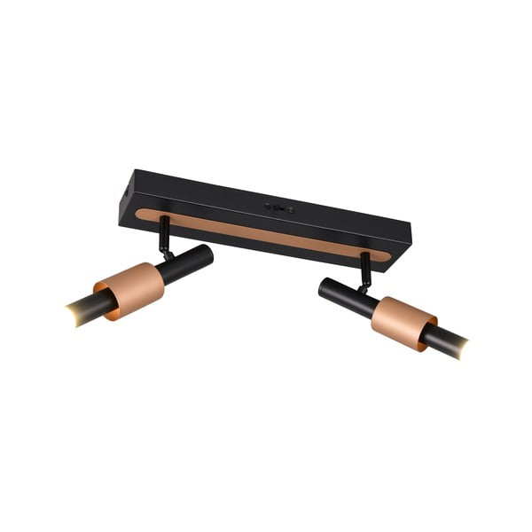 Lampa punktowa LED w czarno-brązowym kolorze 20,5x42 cm Ikaris – Trio Select-image-2