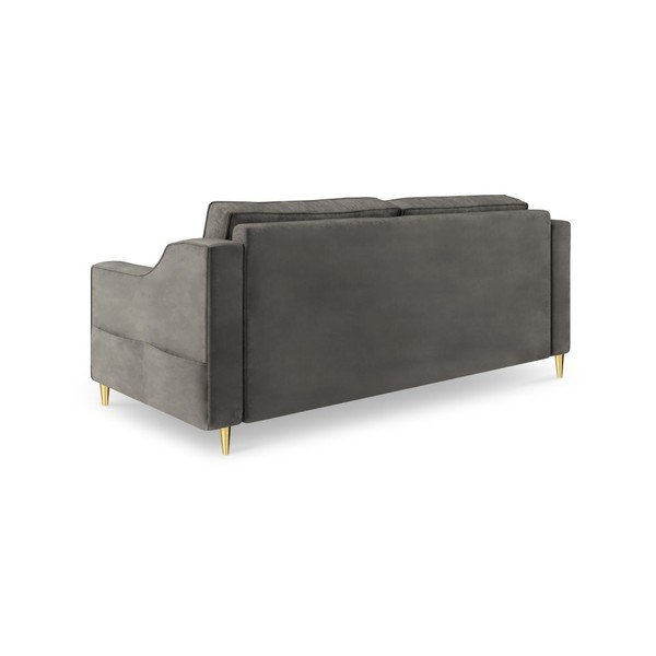 Ciemnoszara sofa 2-osobowa Mazzini Sofas Marigold-image-1