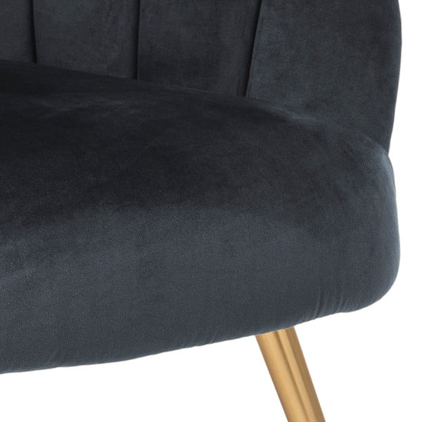 Ciemnoszary aksamitny fotel Actona Daniella-image-3