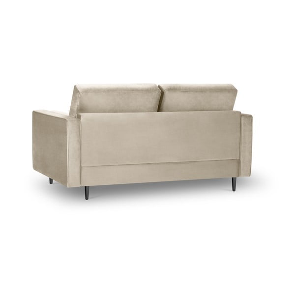 Beżowa aksamitna sofa Milo Casa Santo, 174 cm-image-4