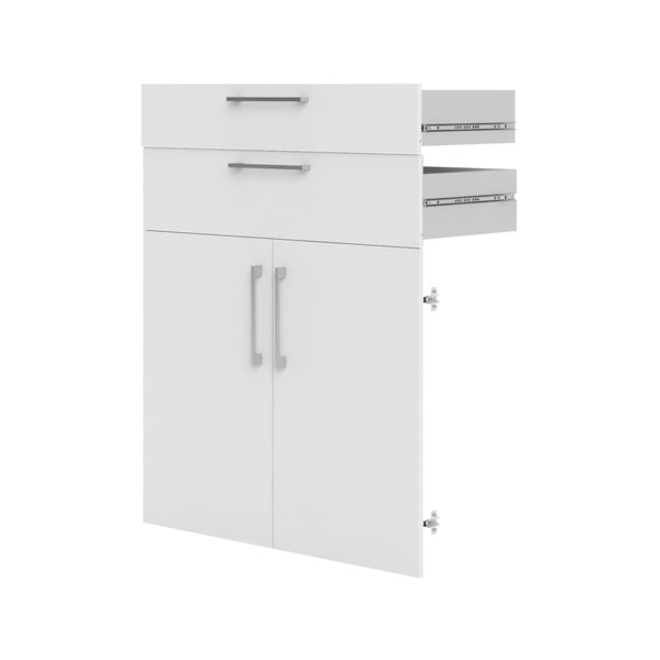 Biały element modułowych systemów półek 84x105 cm Prima – Tvilum-image-2