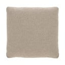 Beżowa poduszka na sofę  z tkaniny szenilowej Blok – Kave Home
