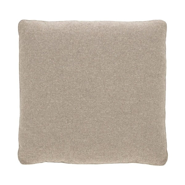 Beżowa poduszka na sofę  z tkaniny szenilowej Blok – Kave Home