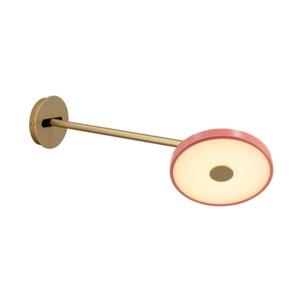 Różowy kinkiet LED ze ściemniaczem ø 15 cm Asteria Wall Long – UMAGE-image-2