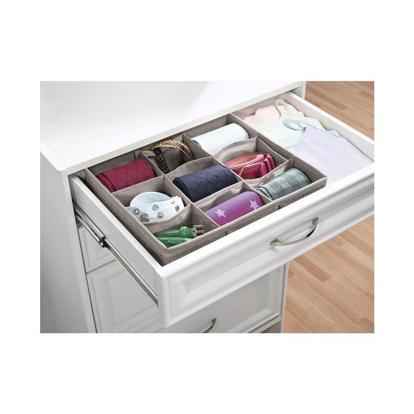 Organizer do szuflady InterDesign Aldo, 9 przegródek, 30,5x35,5 cm-image-2
