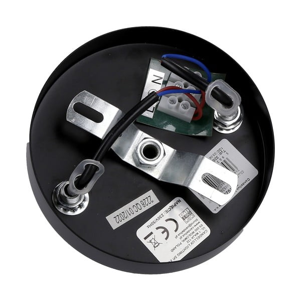 Czarna lampa wisząca 100x20 cm Gillo – Candellux Lighting-image-2