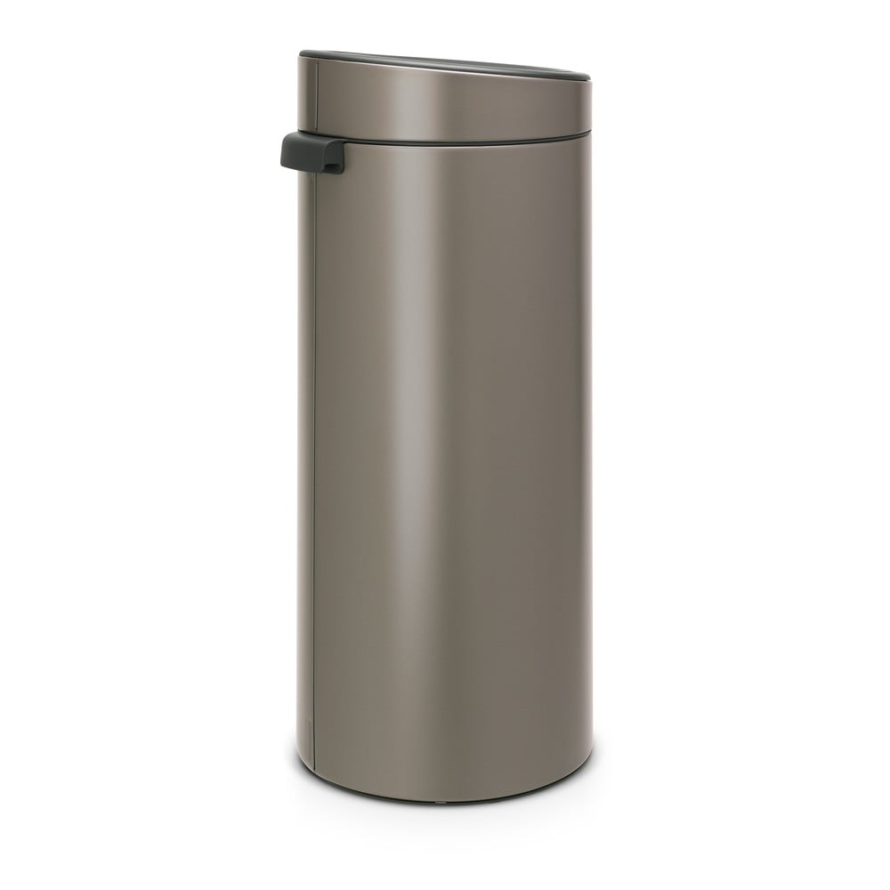 Szary stalowy kosz na śmieci otwierany na dotyk 30 l Touch Bin – Brabantia (zdjęcie 4)