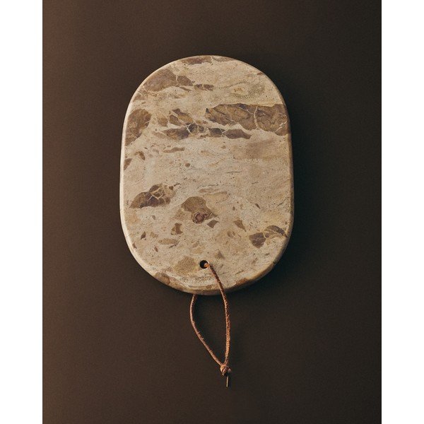 Marmurowa taca dekoracyjna 20x30 cm Orlina – Kave Home-image-1