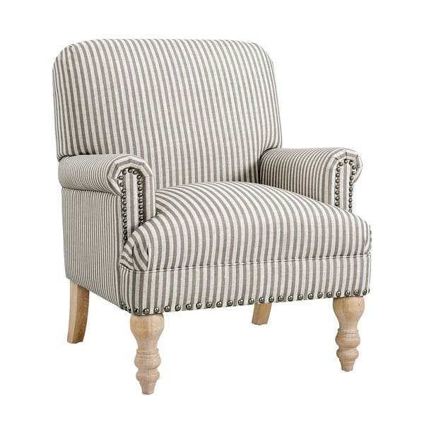 Beżowy lniany fotel Jaya – Støraa