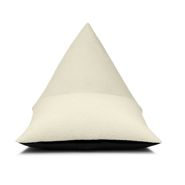 Jasnoszary dziecięcy worek do siedzenia z materiału bouclé Razzy – SLOWDOWN-image-1