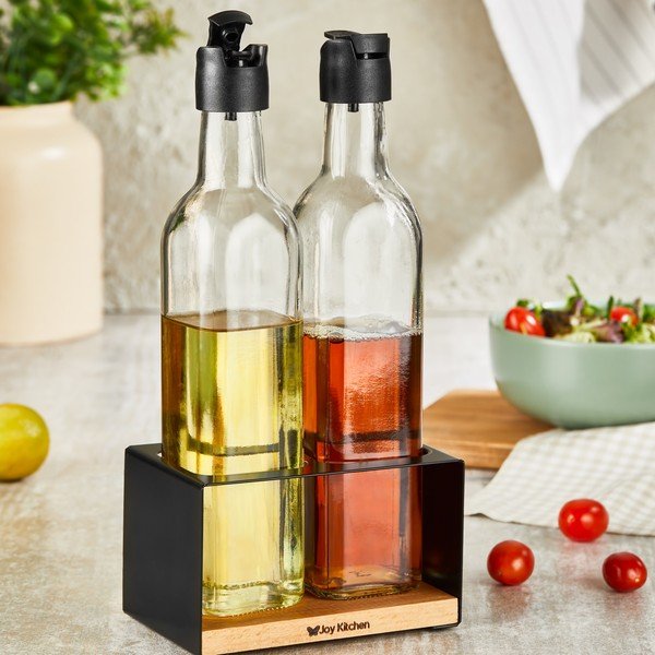 Szklany zestaw na olej i ocet 2 szt. – Hermia-image-1