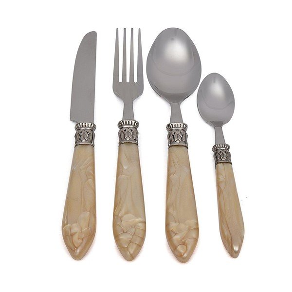 16-częściowy zestaw sztućców Brandani Ambra