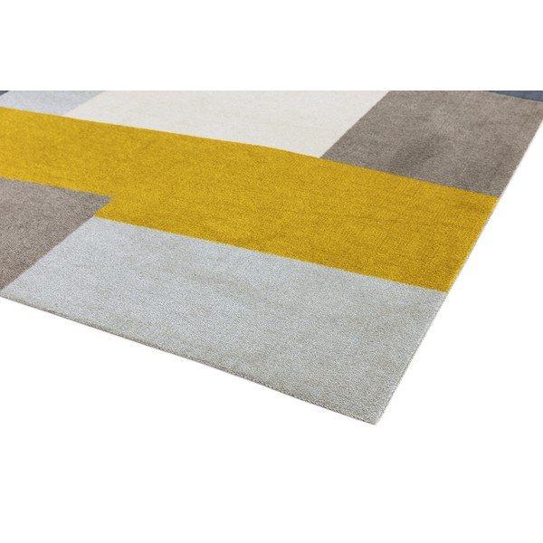 Żółto-szary dywan Asiatic Carpets Riley Carso, 200x290 cm-image-4