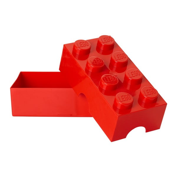 Czerwony plastikowy pojemnik dziecięcy 20x10x7 cm – LEGO®-image-2