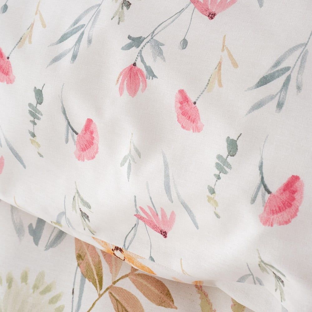 Kremowa pościel dwuosobowa 200x200 cm Ella Poppy – Catherine Lansfield (zdjęcie 5)