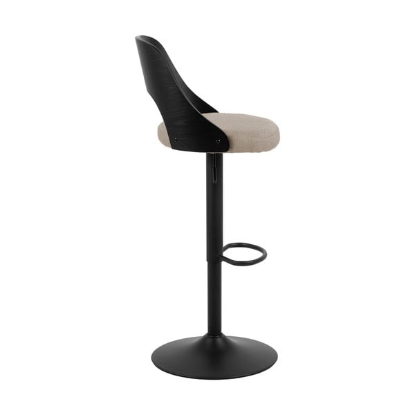 Beżowe hokery obrotowe zestaw 2 szt. 113 cm Lucy – Actona-image-4