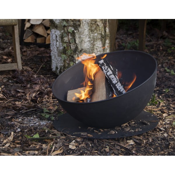 Czarne palenisko Moon – Esschert Design-image-1