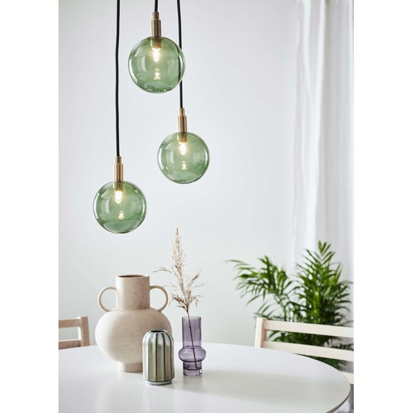 Zielona lampa wisząca Markslöjd Uno Pendant 3L-image-1