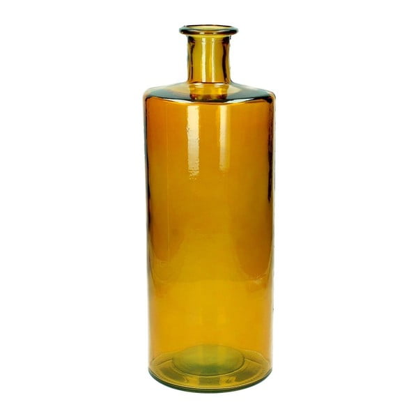 Żółty wazon szklany HF Living Amber