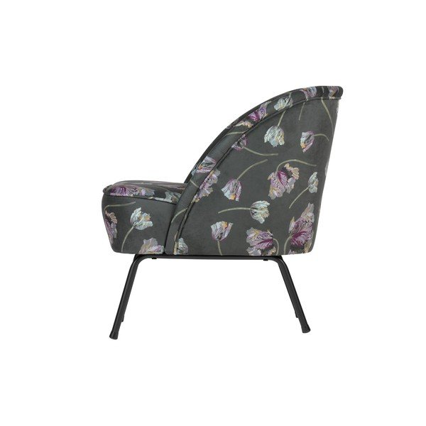 Ciemnoszary fotel BePureHome Vogue-image-2