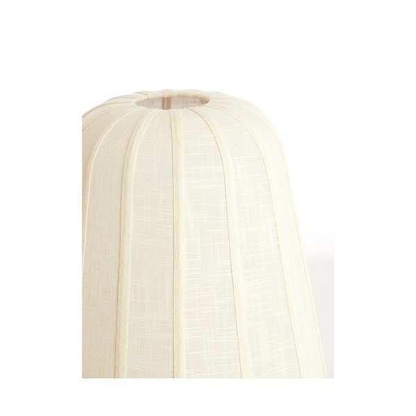Biała lampa stojąca z tekstylnym kloszem (wysokość 133 cm) Bibury – Light & Living-image-3