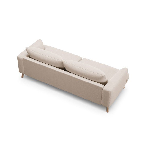 Beżowa sofa 200 cm Naomi – Micadoni -image-3