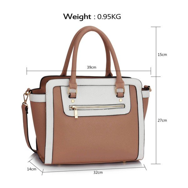 Torebka L&S Bella Nude-image-1