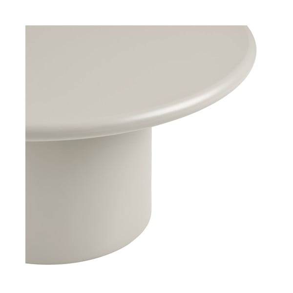 Kremowy okrągły stolik ø 80 cm Nagano – House Nordic-image-2