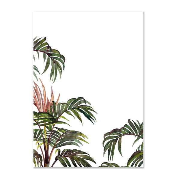 Plakat Leo La Douce Jungle Palm, 21x29,7 cm