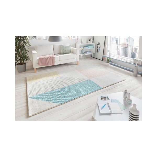 Turkusowo-różowy dywan Mint Rugs Madison, 120x170 cm-image-4