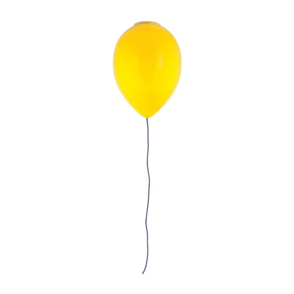 Żółta lampa sufitowa Balon