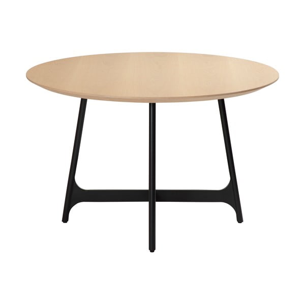 Okrągły stół z blatem w dekorze dębu ø 120 cm Ooid – DAN-FORM Denmark