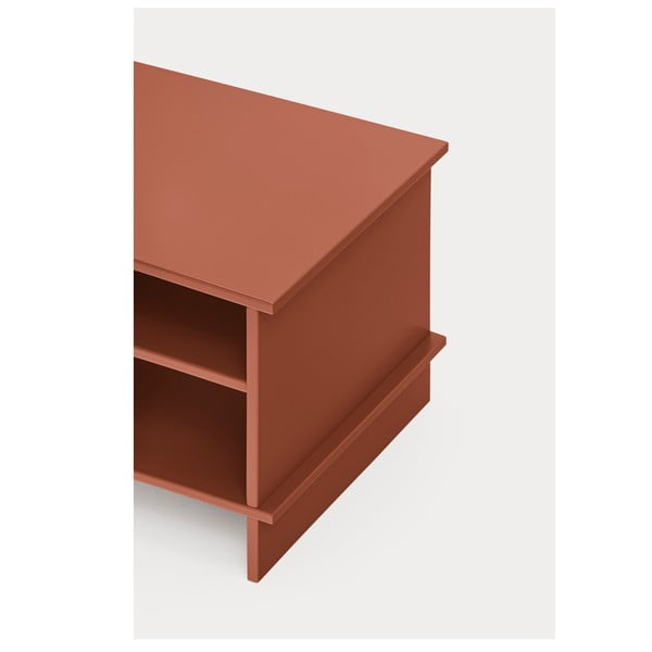 Ceglasta szafka nocna z półką Inari – Teulat-image-4