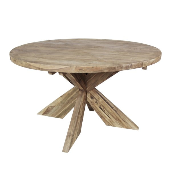 Stół do jadalni z drewna tekowego HSM Collection, ⌀ 150 cm