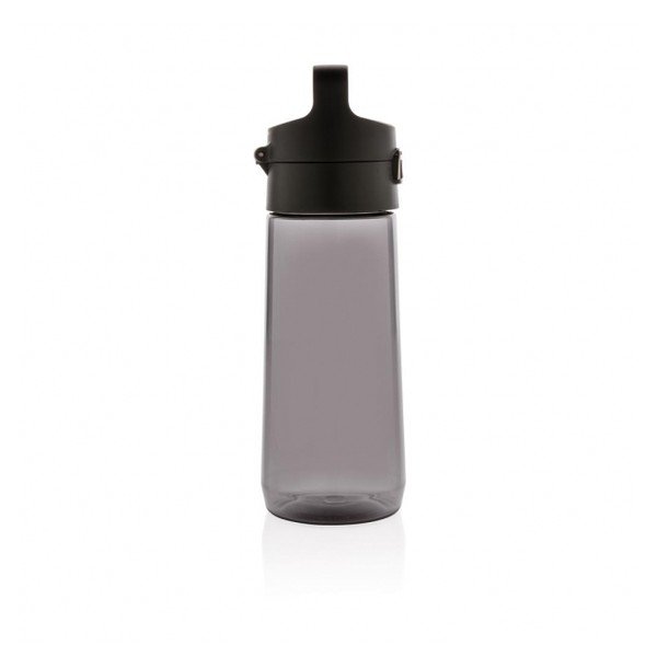 Czarna zamykana butelka na wodę XD Design Exclusive, 450 ml-image-2