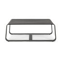 Aluminiowy stolik ogrodowy 62x105 cm Merrigan   – Bizzotto
