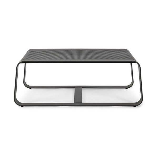 Aluminiowy stolik ogrodowy 62x105 cm Merrigan   – Bizzotto