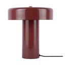 Bordowa metalowa lampa stołowa (wysokość 26 cm) Riqueza Palo – Leitmotiv