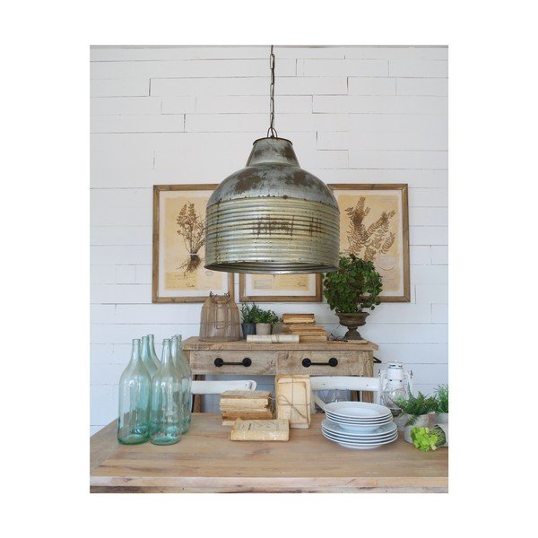 Metalowa lampa wisząca Orchidea Milano Dafne, wys. 52 cm