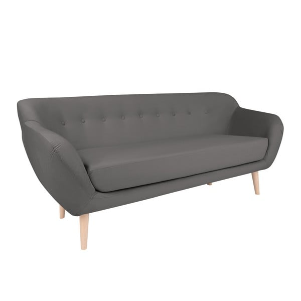 Szara sofa trzyosobowa BSL Concept Eleven
