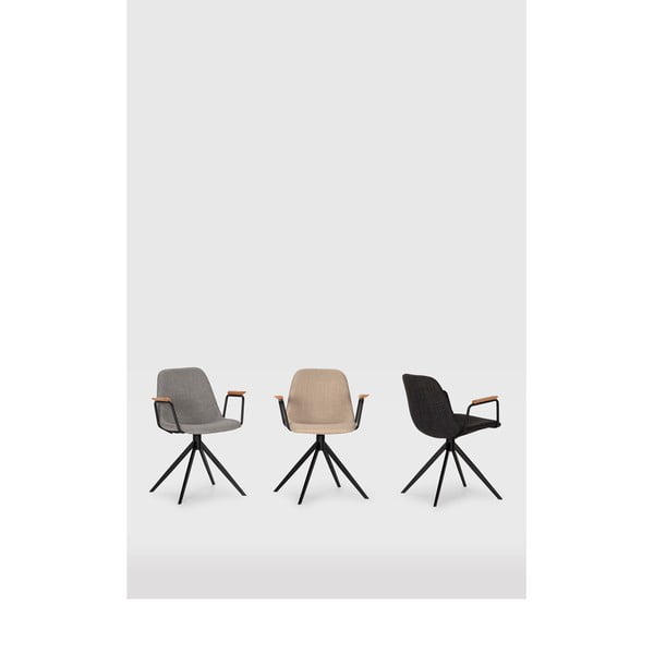 Czarne krzesła zestaw 2 szt. Tali – Marckeric-image-2