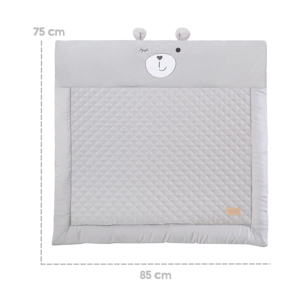 Szara mata do zabawy dla dzieci 75x85 cm Style – Roba-image-4