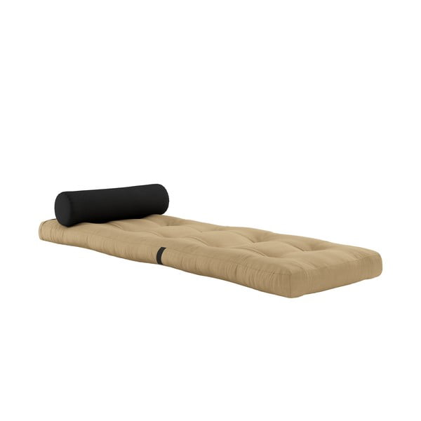 Musztardowy materac futon 70x200 cm Wrap – Karup Design