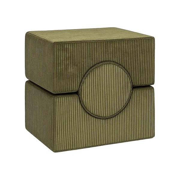 Sztruksowy piankowy plac zabaw 3 szt. w kolorze khaki wysokość 30 cm 83x45 cm – Meowbaby