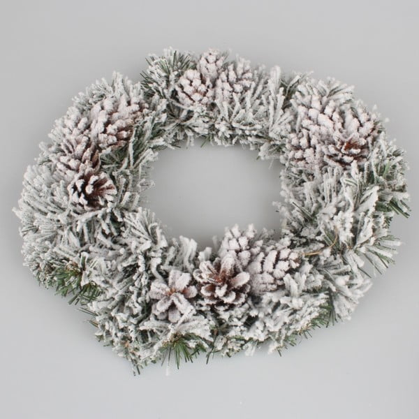 Wieniec dekoracyjny Dakls Snowing, ø 26 cm