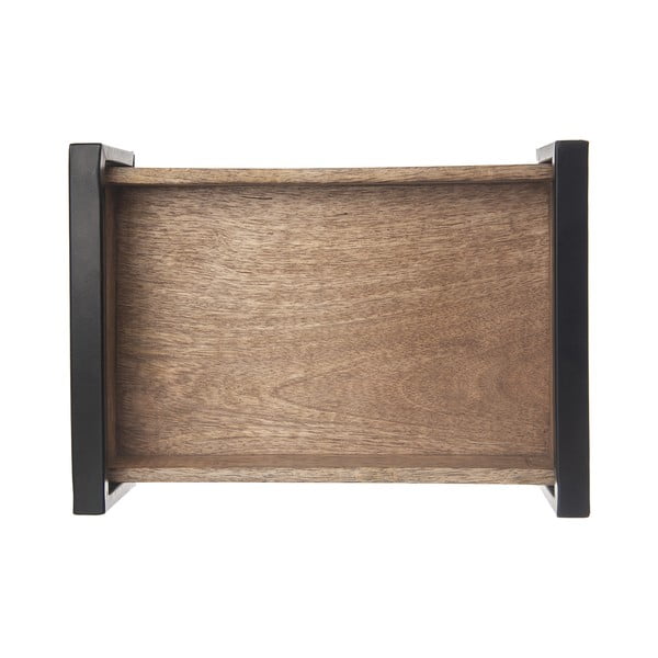 Drewniana taca do serwowania 22x31 cm Mango – Orion-image-2