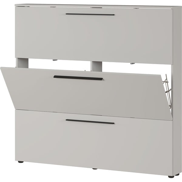 Szarobeżowa szafka na buty Utah – Germania-image-2